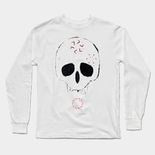 terrific skull Long Sleeve T-Shirt